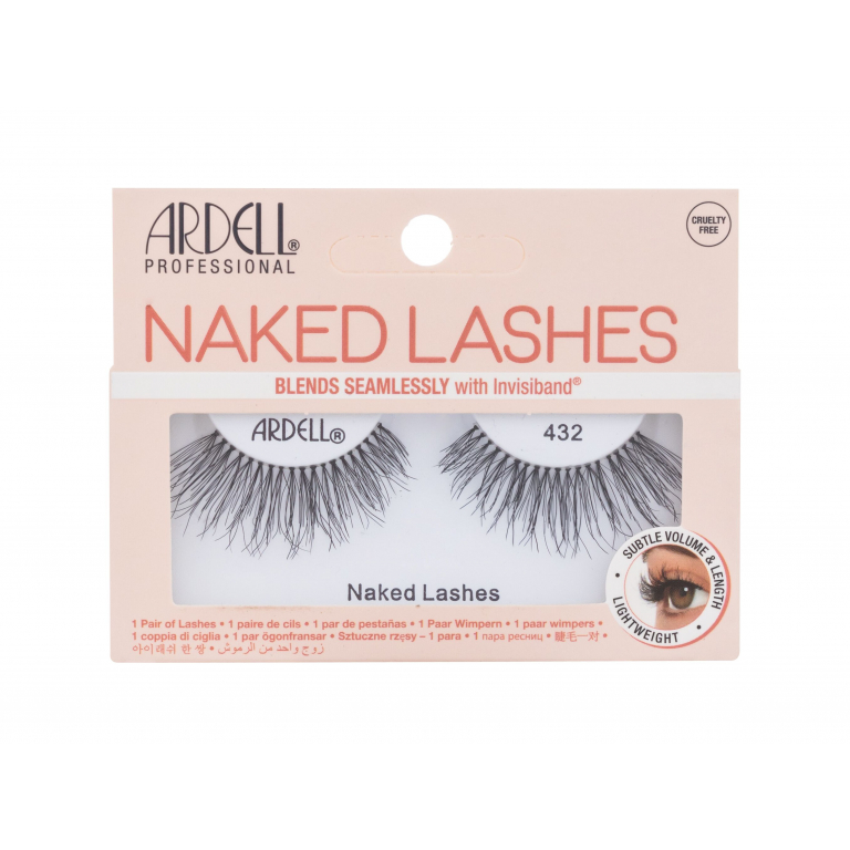 Ardell Naked Lashes 432 Sztuczne rzęsy dla kobiet 1 szt Odcień Black