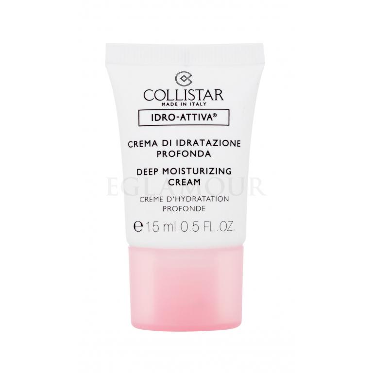 Collistar Idro-Attiva Deep Moisturizing Cream Krem do twarzy na dzień dla kobiet 15 ml tester