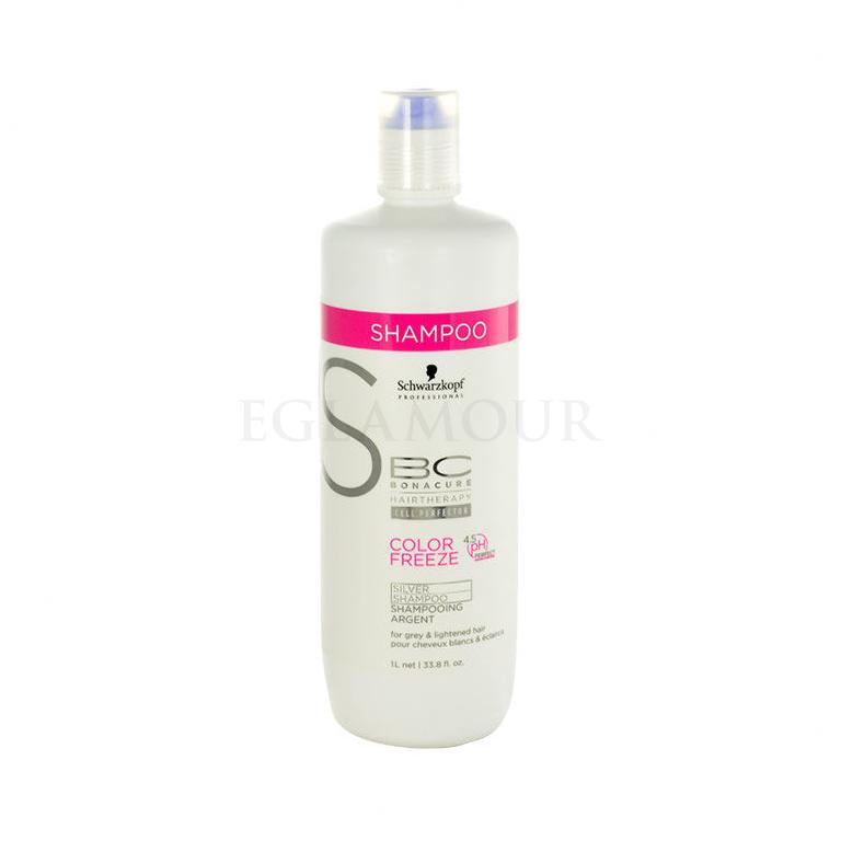 Schwarzkopf Professional BC Bonacure Color Freeze Silver Shampoo Szampon do włosów dla kobiet 1000 ml
