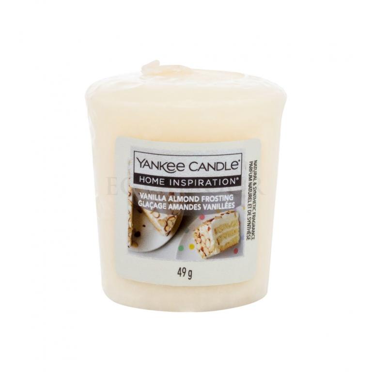 Yankee Candle Home Inspiration Vanilla Almond Frosting Świeczka zapachowa 49 g Perfumeria