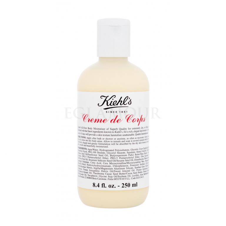 Kiehl´s Creme de Corps Mleczko do ciała dla kobiet 250 ml