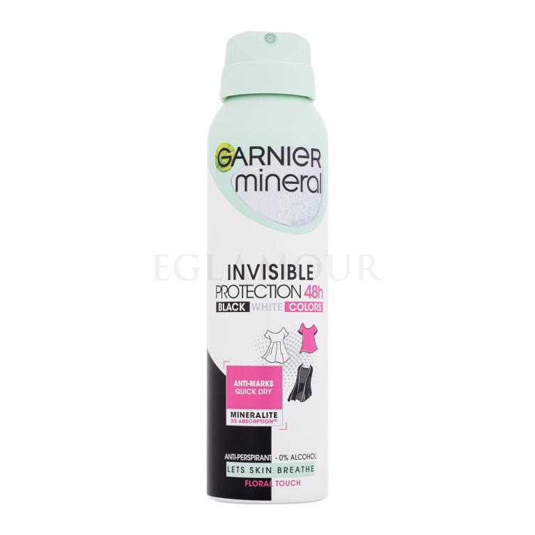 Garnier Mineral Invisible Protection Floral Touch 48h Antyperspirant dla kobiet 150 ml