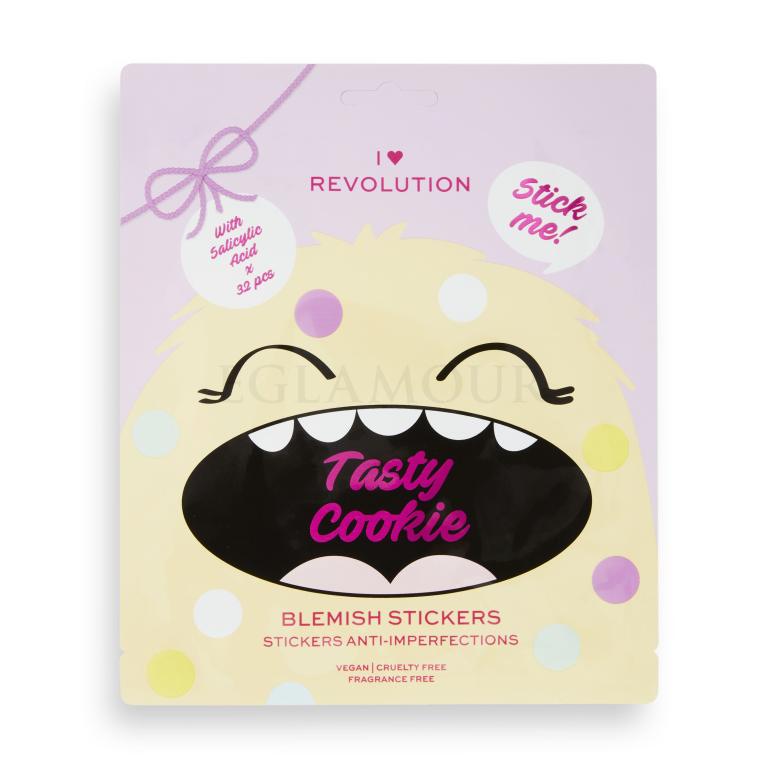 I Heart Revolution Tasty Cookie Blemish Stickers Preparaty punktowe dla kobiet 32 szt