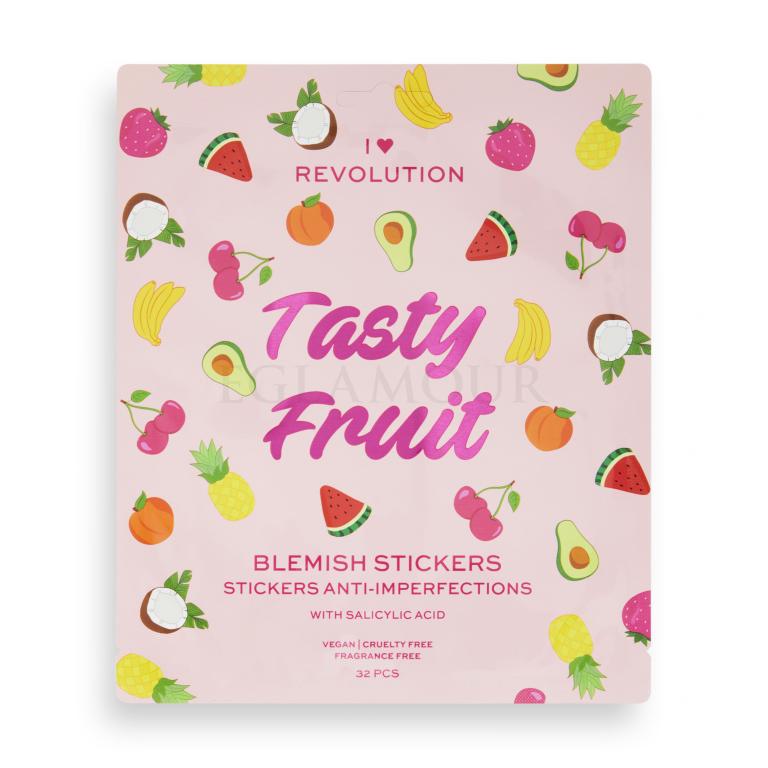 I Heart Revolution Tasty Fruit Blemish Stickers Preparaty punktowe dla kobiet 32 szt