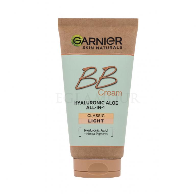 Garnier Skin Naturals BB Cream Hyaluronic Aloe All-In-1 Krem BB dla kobiet 50 ml Odcień Light