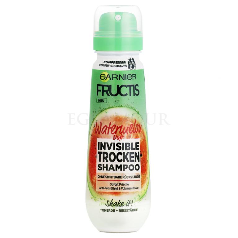 Garnier Fructis Watermelon Invisible Dry Shampoo Suchy szampon dla kobiet 100 ml