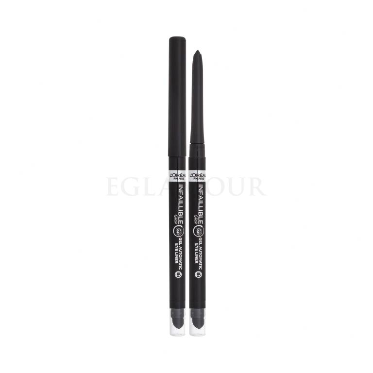 L&#039;Oréal Paris Infaillible Grip 36H Gel Automatic Eye Liner Kredka do oczu dla kobiet 1,2 g Odcień 001 Intense Black