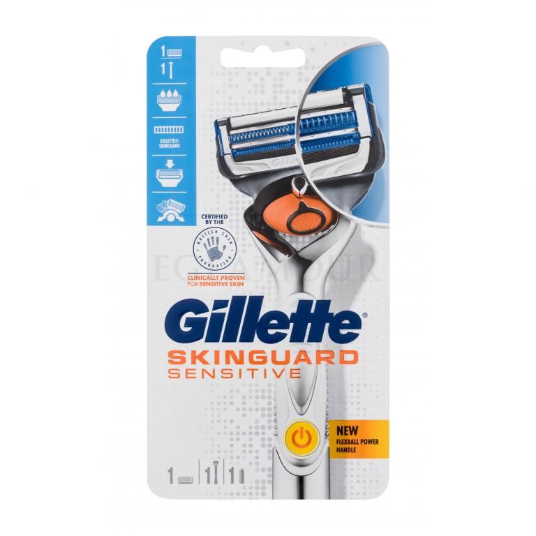 Gillette Skinguard Sensitive Flexball Power Maszynka do golenia dla mężczyzn 1 szt