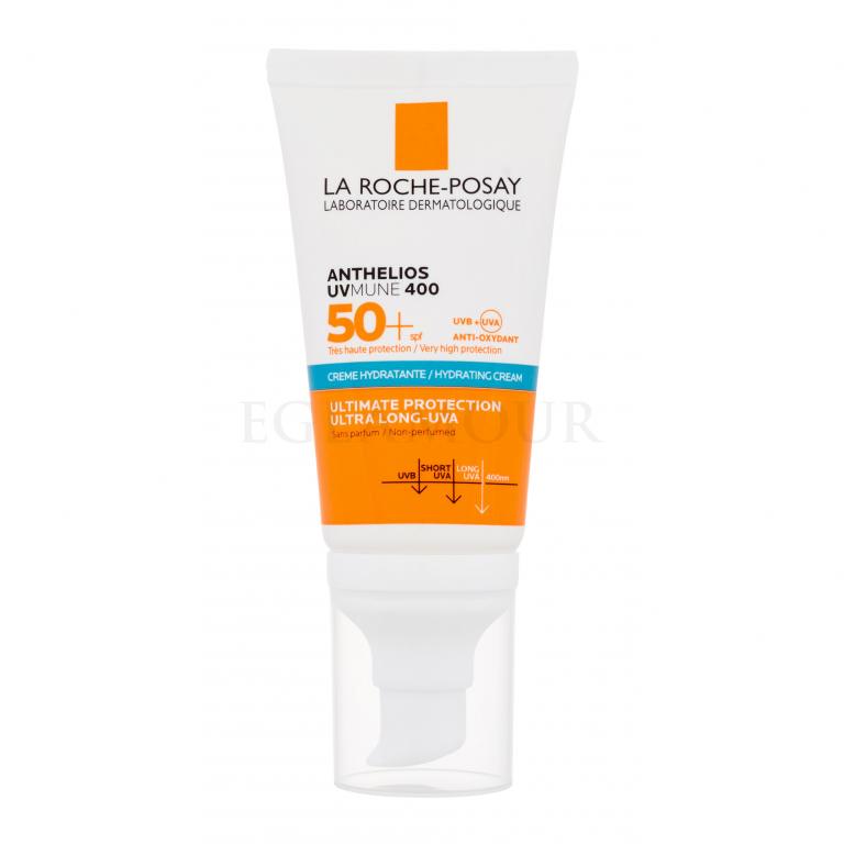 La Roche-Posay Anthelios UVMUNE 400 Hydrating Cream SPF50+ Preparat do opalania twarzy 50 ml