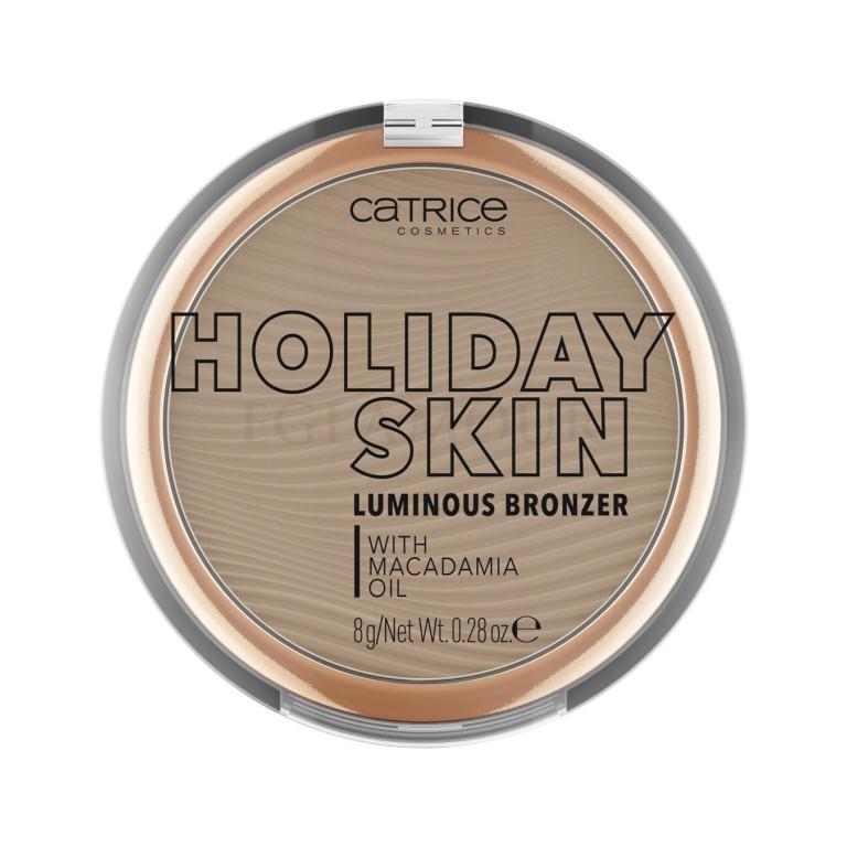 Catrice Holiday Skin Luminous Bronzer Bronzer dla kobiet 8 g Odcień 010 Summer In The City