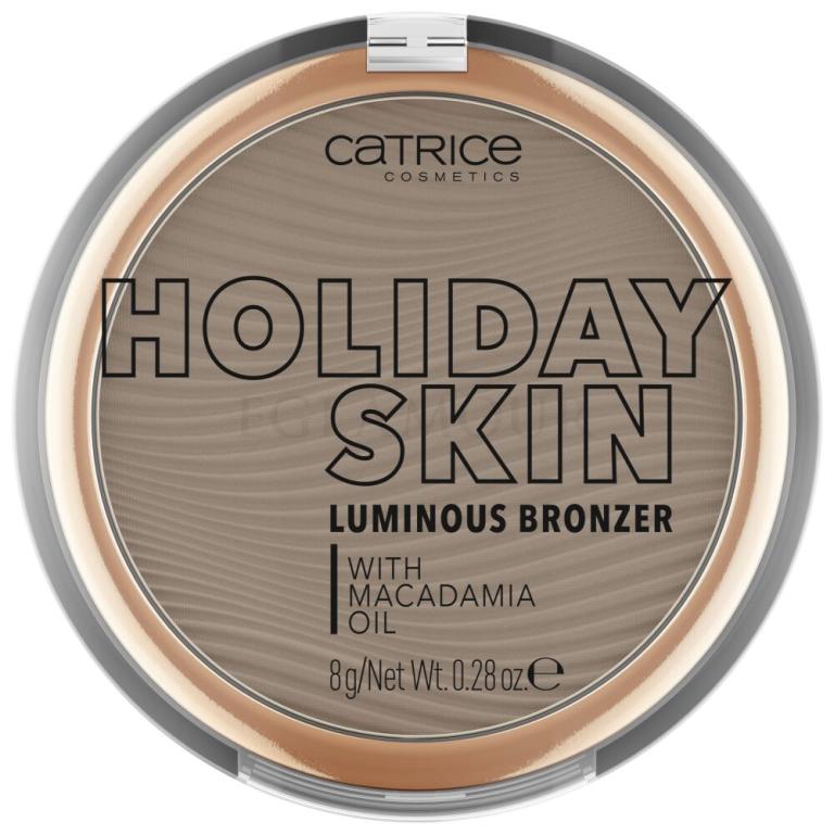 Catrice Holiday Skin Luminous Bronzer Bronzer dla kobiet 8 g Odcień 020 Off To The Island