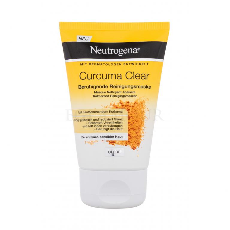 Neutrogena Curcuma Clear Cleansing Mask Maseczka do twarzy dla kobiet 50 ml
