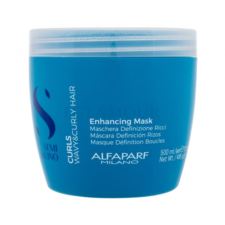 ALFAPARF MILANO Semi Di Lino Curls Enhancing Mask Maska do włosów dla kobiet 500 ml