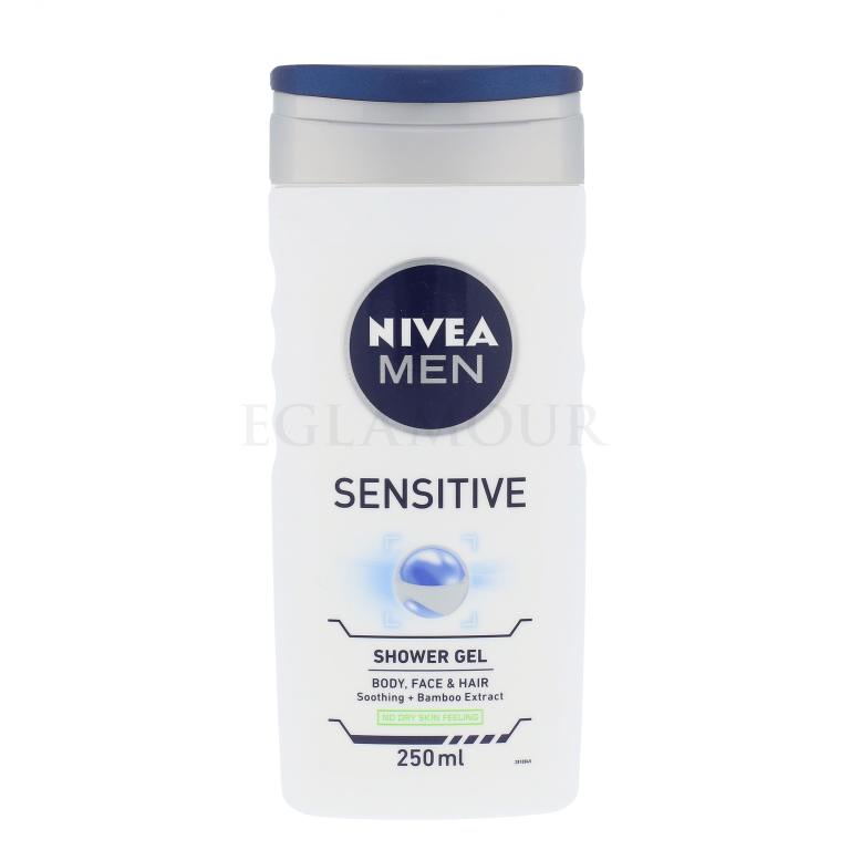 Nivea Men Sensitive Żel pod prysznic dla mężczyzn 250 ml