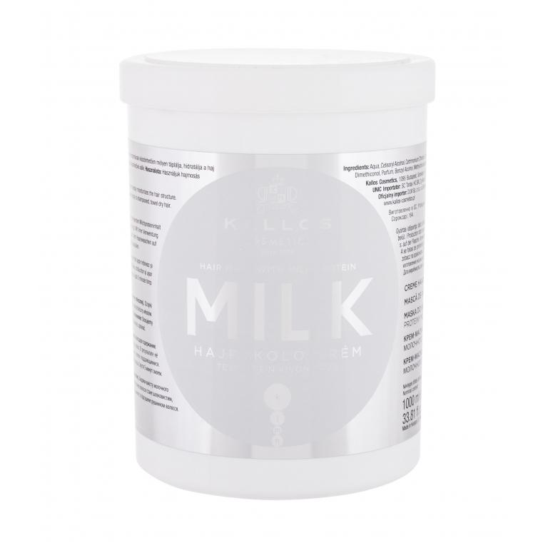 Kallos Cosmetics Milk Maska do włosów dla kobiet 1000 ml