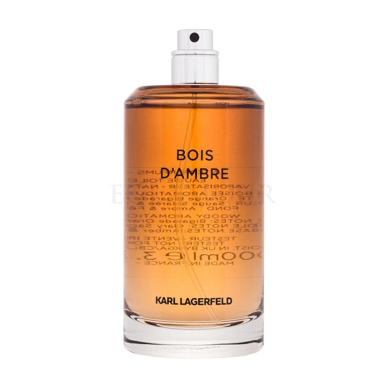 Karl Lagerfeld Les Parfums Matières Bois d'Ambre Woda toaletowa dla mężczyzn 100 ml tester