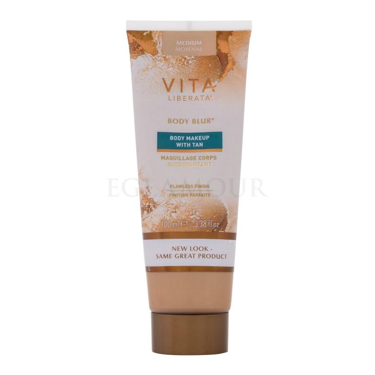 Vita Liberata Body Blur™ Body Makeup With Tan Podkład dla kobiet 100 ml Odcień Medium