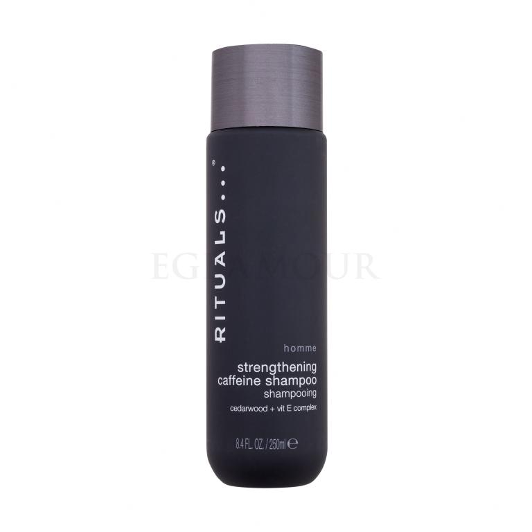 Rituals Homme Strengthening Caffeine Shampoo Szampon do włosów dla mężczyzn 250 ml