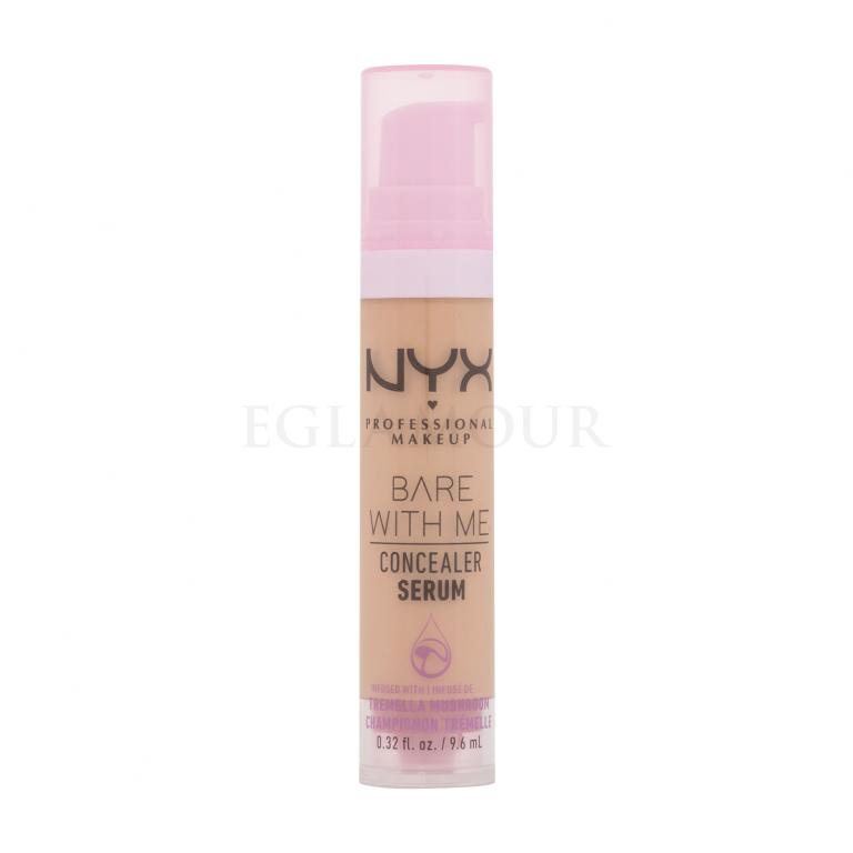 NYX Professional Makeup Bare With Me Serum Concealer Korektor dla kobiet 9,6 ml Odcień 03 Vanilla