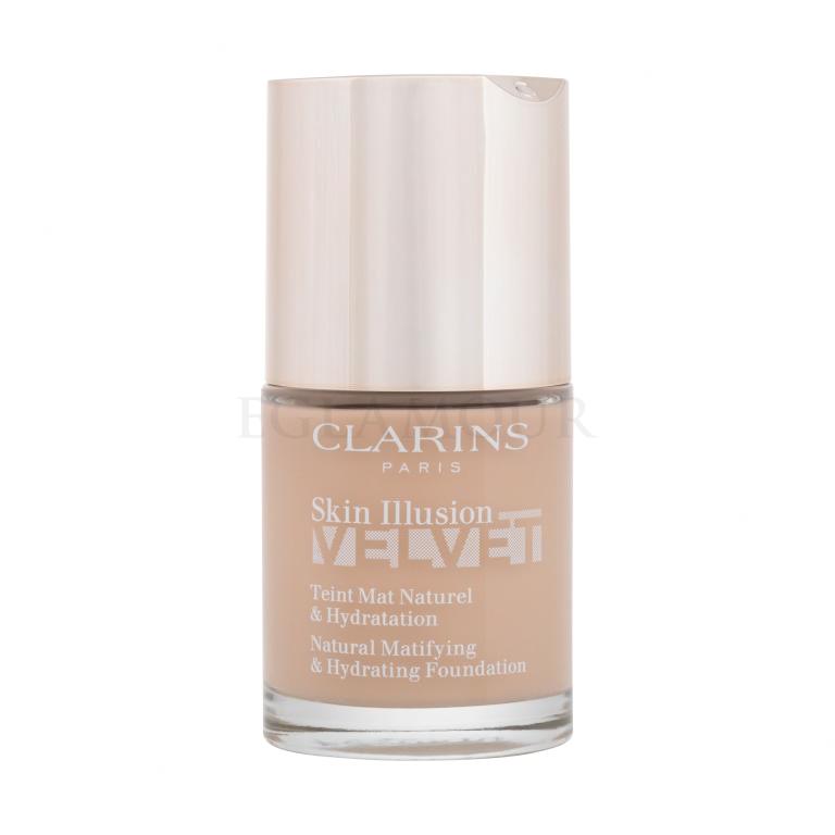 Clarins Skin Illusion Velvet Podkład dla kobiet 30 ml Odcień 108.3N