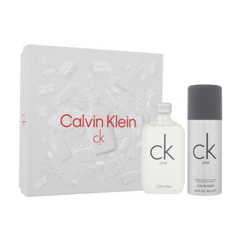Calvin Klein CK One Zestaw Edt 100 ml + Deodorant 150 ml