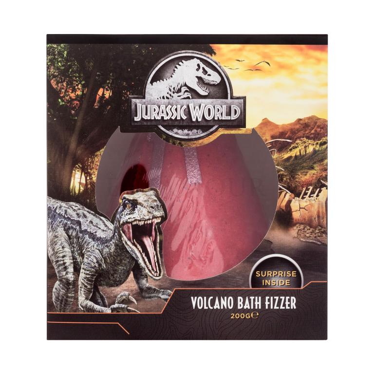 Universal Jurassic World Volcano Bath Fizzer Kąpielowa kula dla dzieci 200 g