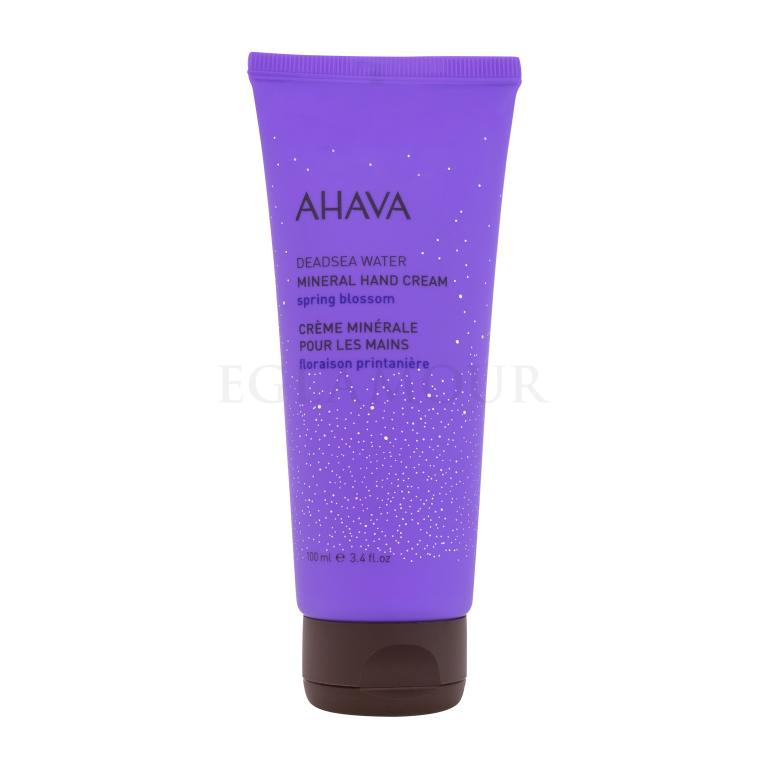AHAVA Deadsea Water Mineral Hand Cream Spring Blossom Krem do rąk dla kobiet 100 ml tester