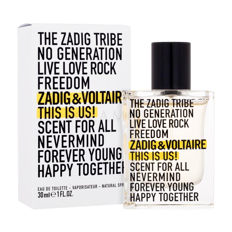 Zadig &amp; Voltaire This Is Us! Woda toaletowa 30 ml