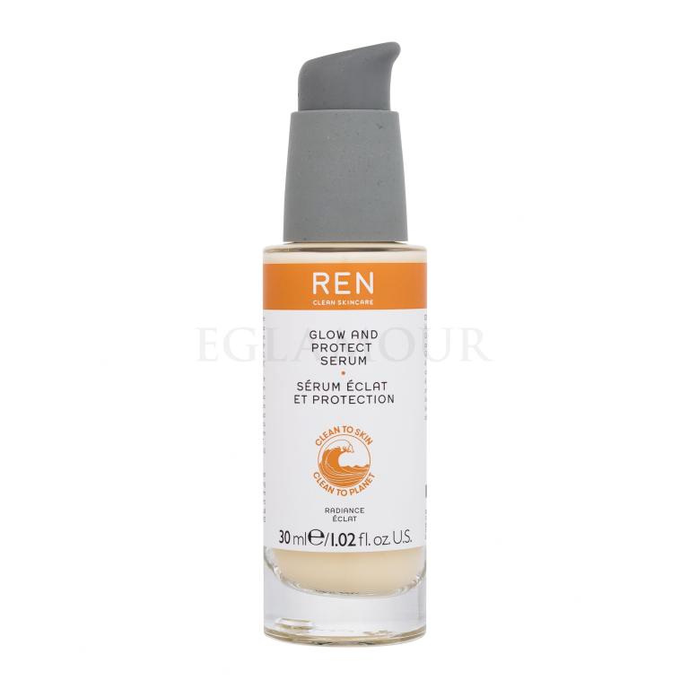 REN Clean Skincare Radiance Glow And Protect Serum Serum do twarzy dla kobiet 30 ml