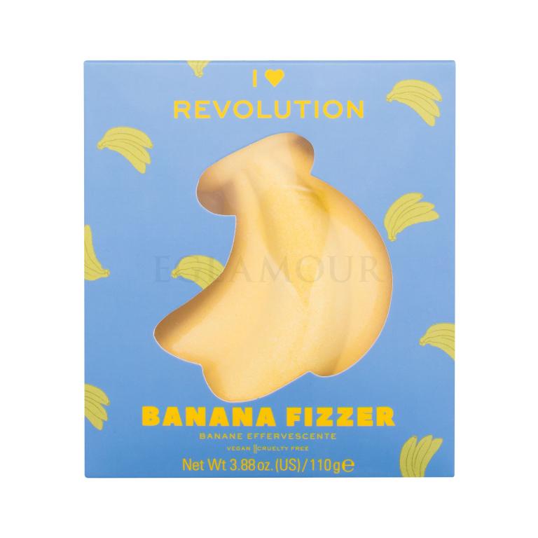I Heart Revolution Tasty Banana Kąpielowa kula dla kobiet 110 g