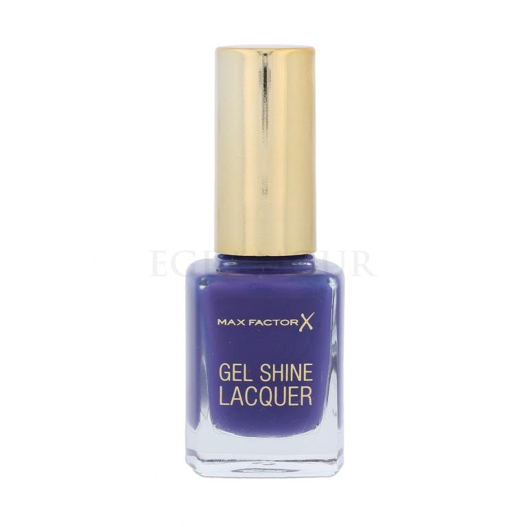Max Factor Gel Shine Lakier do paznokci dla kobiet 11 ml Odcień 35 Lacquered Violet