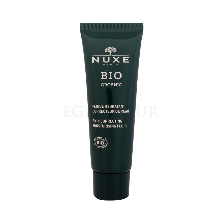 NUXE Bio Organic Skin Correcting Moisturising Fluid Żel do twarzy dla kobiet 50 ml