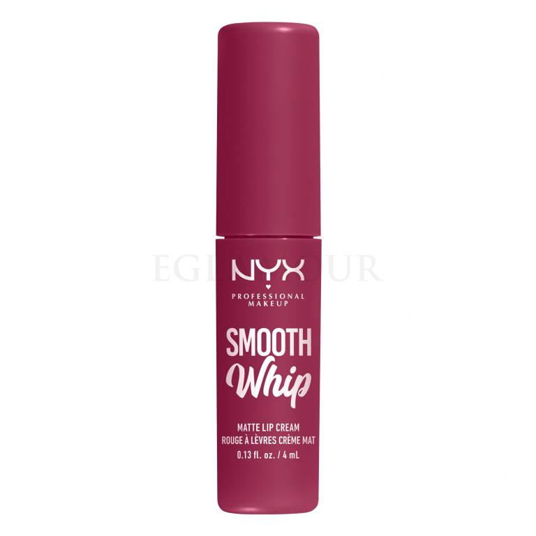 NYX Professional Makeup Smooth Whip Matte Lip Cream Pomadka dla kobiet 4 ml Odcień 08 Fuzzy Slippers