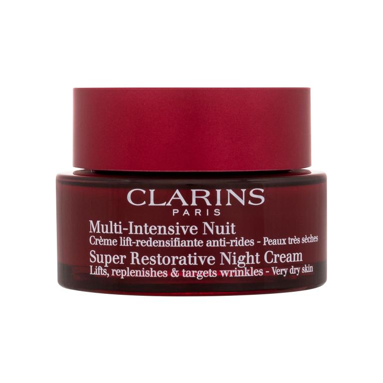 Clarins Super Restorative Night Cream Very Dry Skin Krem na noc dla kobiet 50 ml