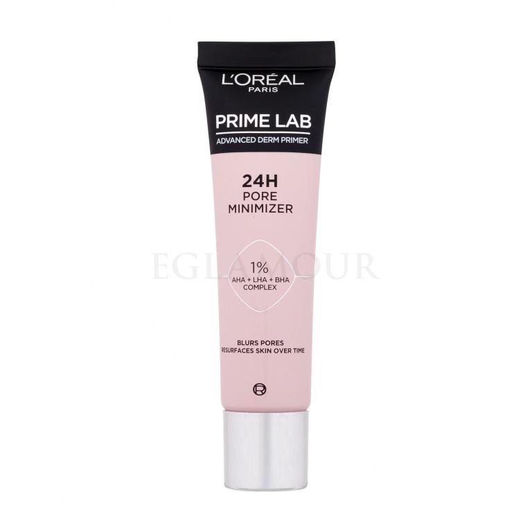 L&#039;Oréal Paris Prime Lab 24H Pore Minimizer Baza pod makijaż dla kobiet 30 ml