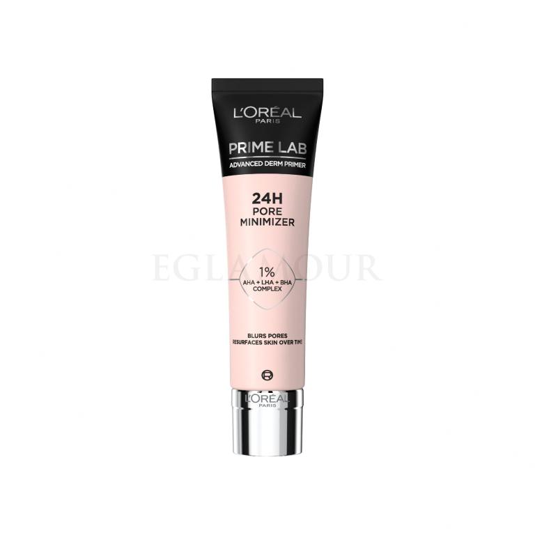L&#039;Oréal Paris Prime Lab 24H Pore Minimizer Baza pod makijaż dla kobiet 30 ml