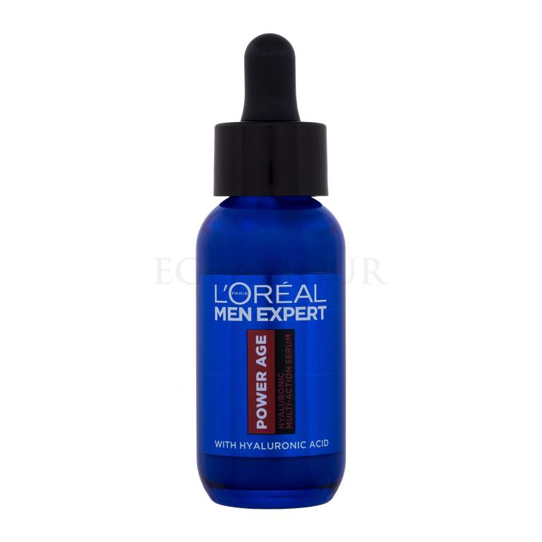 L&#039;Oréal Paris Men Expert Power Age Hyaluronic Multi-Action Serum Serum do twarzy dla mężczyzn 30 ml