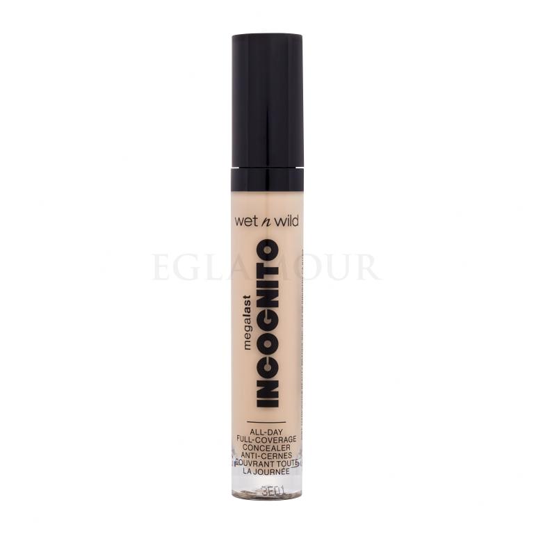 Wet n Wild MegaLast Incognito All-Day Full Coverage Concealer Korektor dla kobiet 5,5 ml Odcień Light Medium