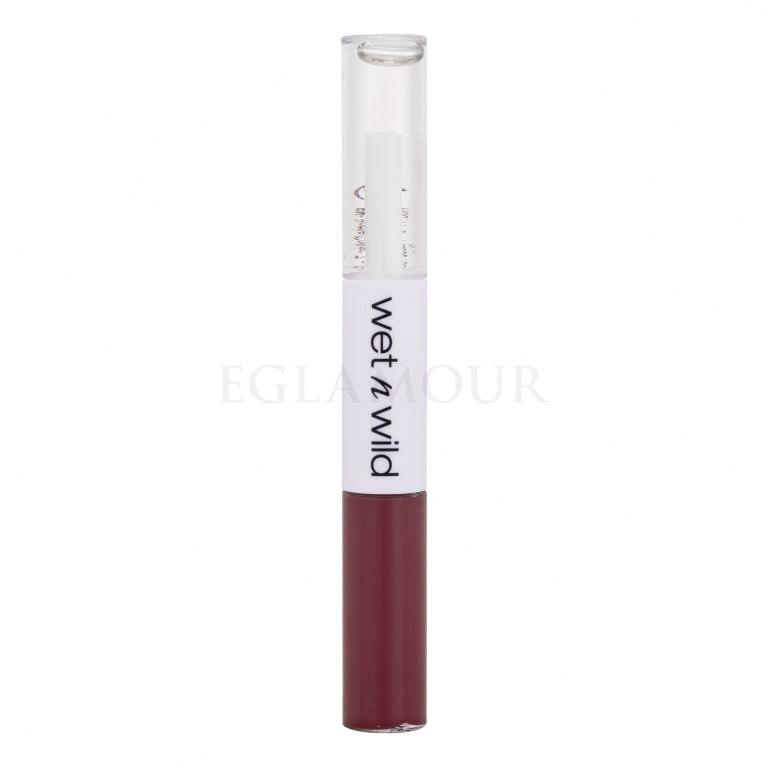 Wet n Wild MegaLast Lock &#039;N&#039; Shine Lip Color + Gloss Pomadka dla kobiet 4 ml Odcień Pinky Promise