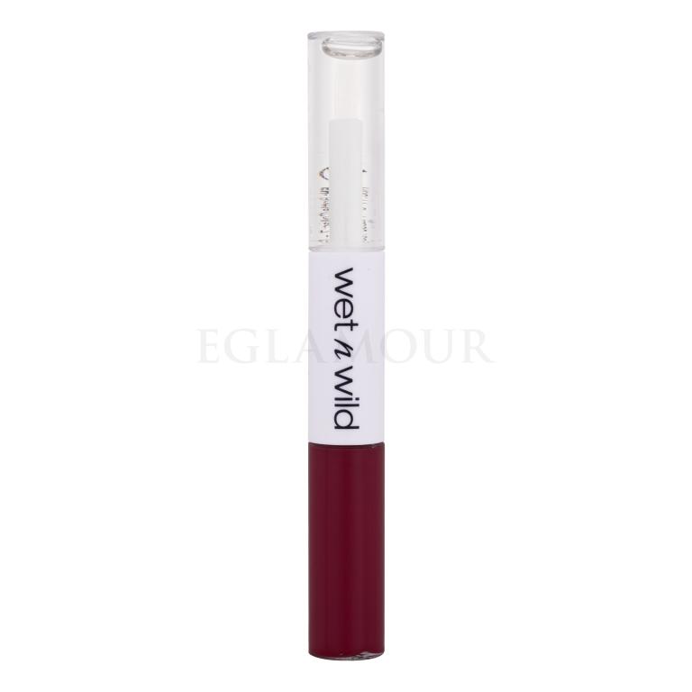 Wet n Wild MegaLast Lock &#039;N&#039; Shine Lip Color + Gloss Pomadka dla kobiet 4 ml Odcień Big Pout Energy