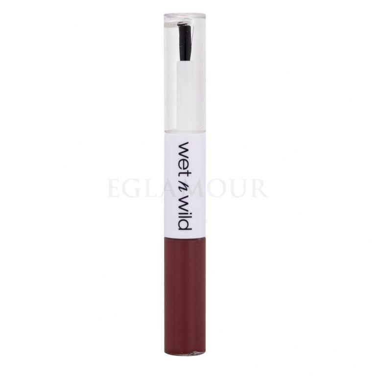 Wet n Wild MegaLast Lock &#039;N&#039; Shine Lip Color + Gloss Pomadka dla kobiet 4 ml Odcień Affogato Dreams