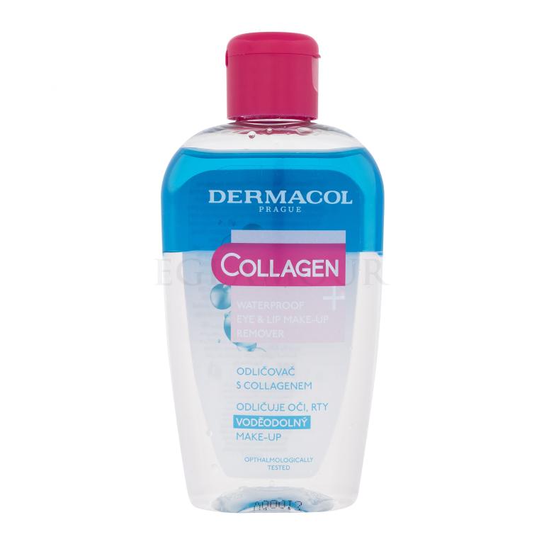 Dermacol Collagen+ Waterproof Eye &amp; Lip Make-up Remover Demakijaż oczu dla kobiet 150 ml