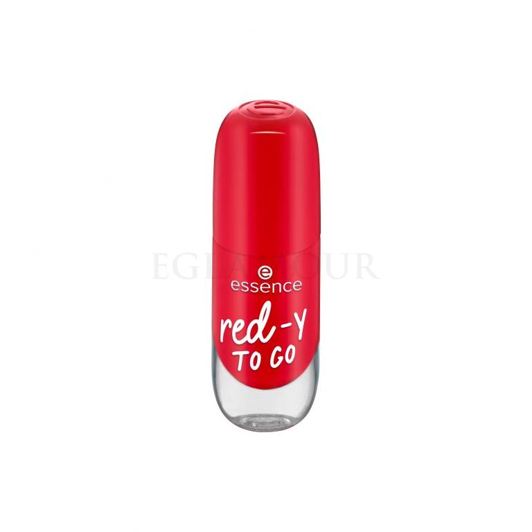 Essence Gel Nail Colour Lakier do paznokci dla kobiet 8 ml Odcień 56 Red-y To Go