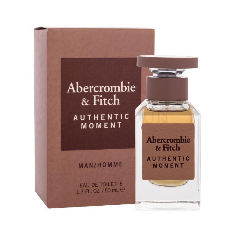 Abercrombie &amp; Fitch Authentic Moment Woda toaletowa dla mężczyzn 50 ml