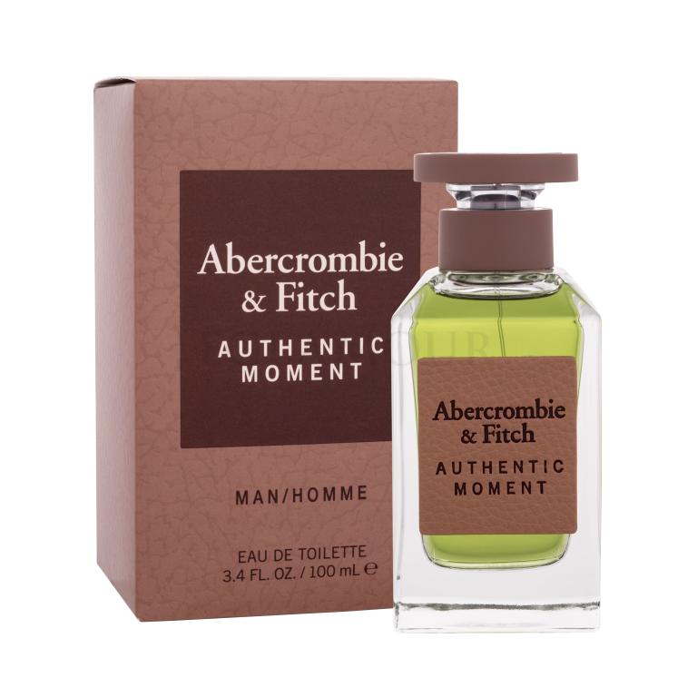 Abercrombie &amp; Fitch Authentic Moment Woda toaletowa dla mężczyzn 100 ml