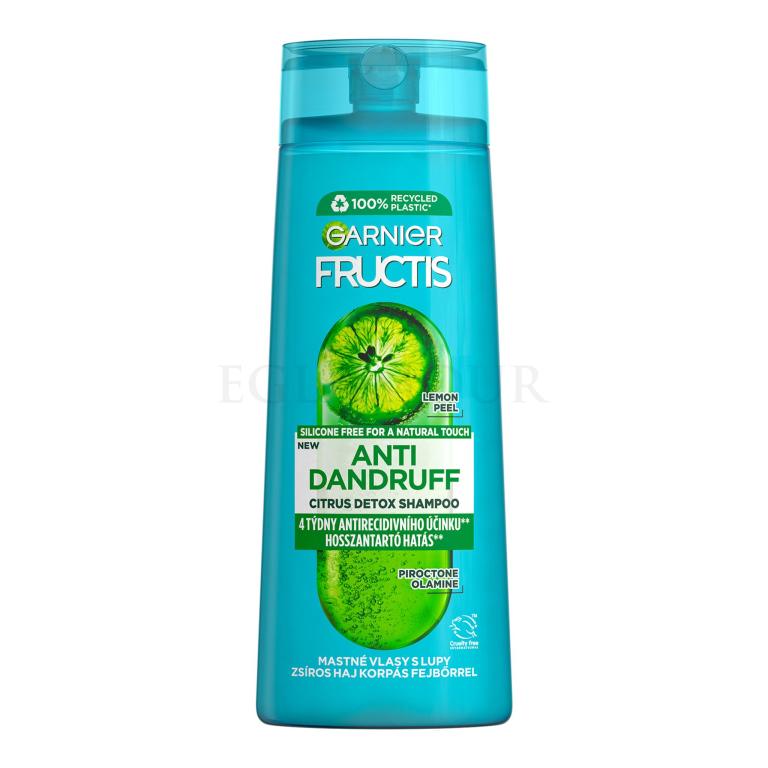 Garnier Fructis Antidandruff Citrus Detox Shampoo Szampon do włosów 250 ml