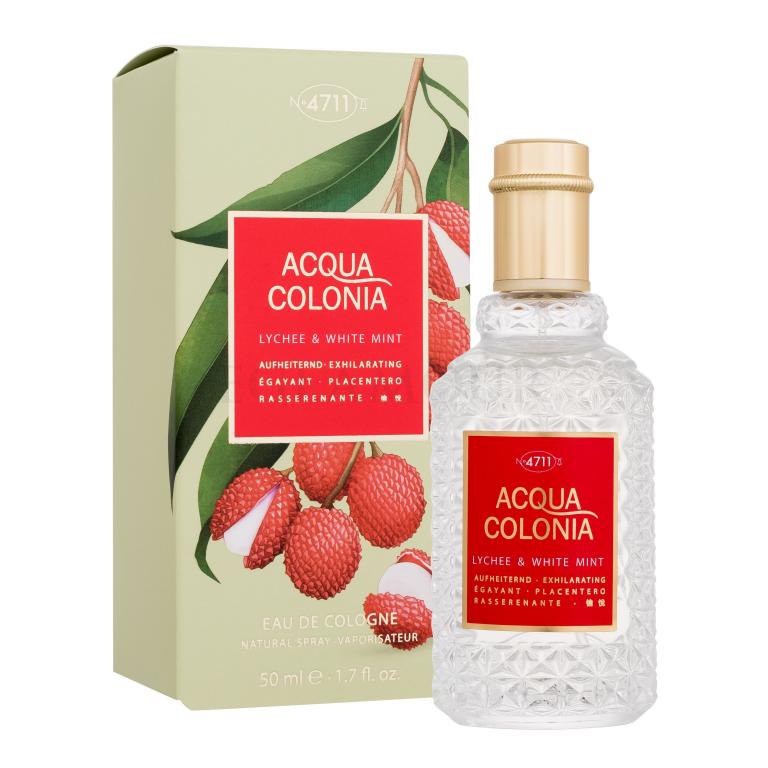 4711 Acqua Colonia Lychee &amp; White Mint Woda kolońska 50 ml