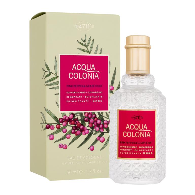 4711 Acqua Colonia Pink Pepper &amp; Grapefruit Woda kolońska 50 ml