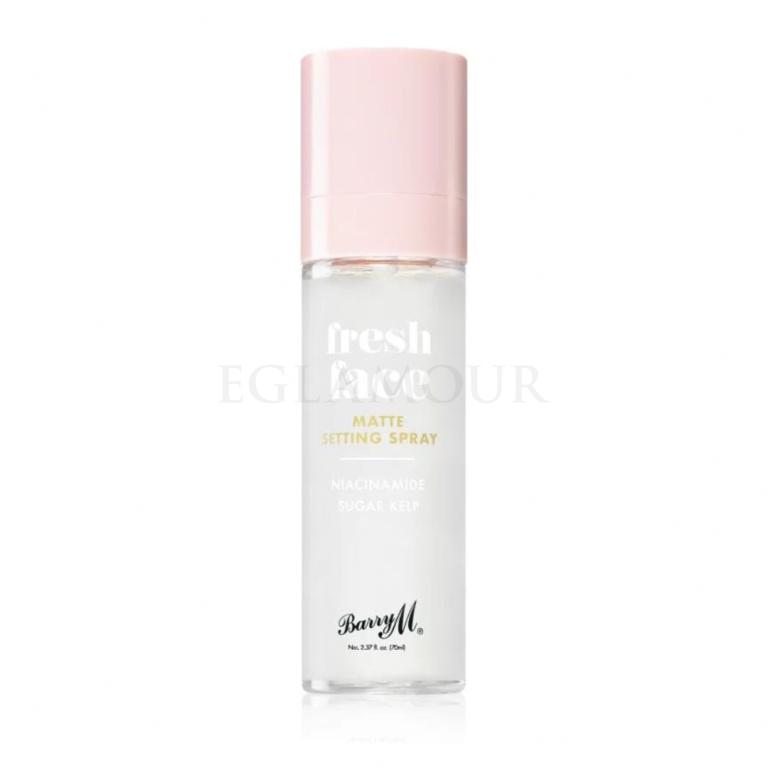 Barry M Fresh Face Matte Setting Spray Utrwalacz makijażu dla kobiet 70 ml
