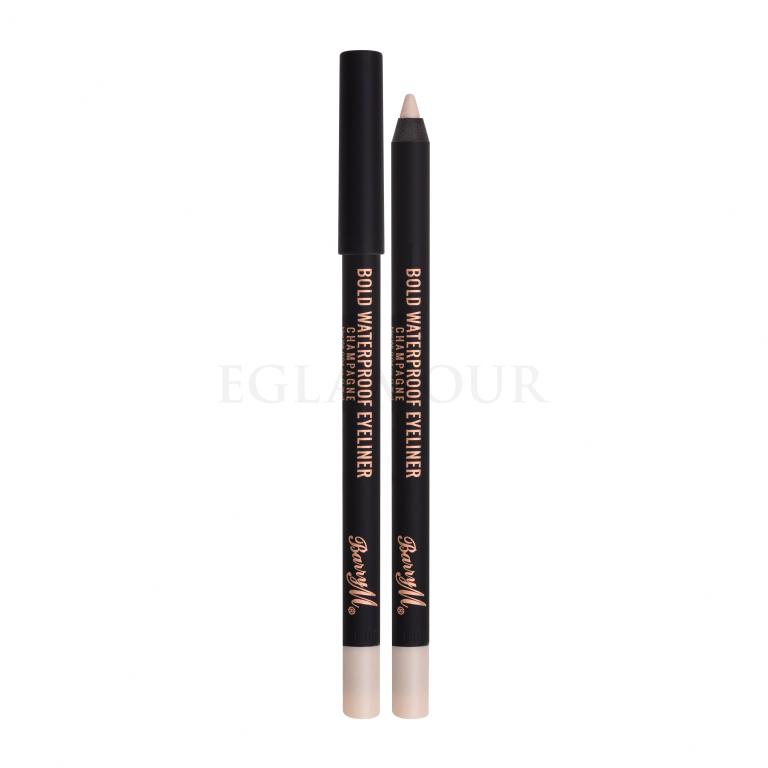 Barry M Bold Waterproof Eyeliner Kredka do oczu dla kobiet 1,2 g Odcień Champagne